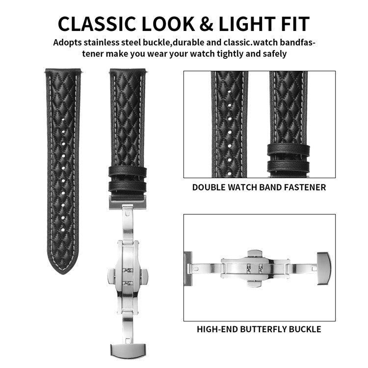 Premium armband i äkta läder
