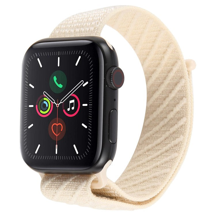 Åndbar nylonrem med velcro – til Apple Watch