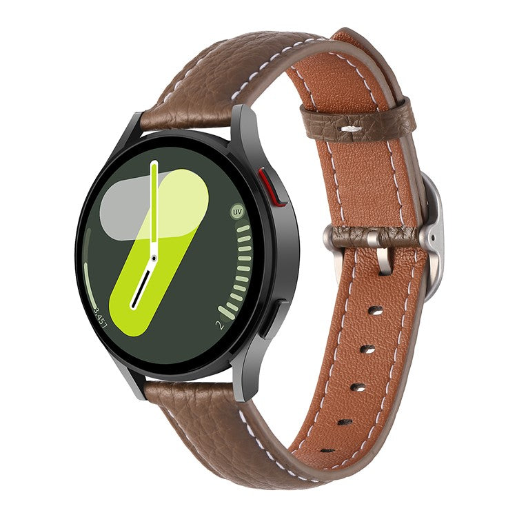 Personalisera din smartklocka med detta armband i högkvalitativt läder-Smartbandstore