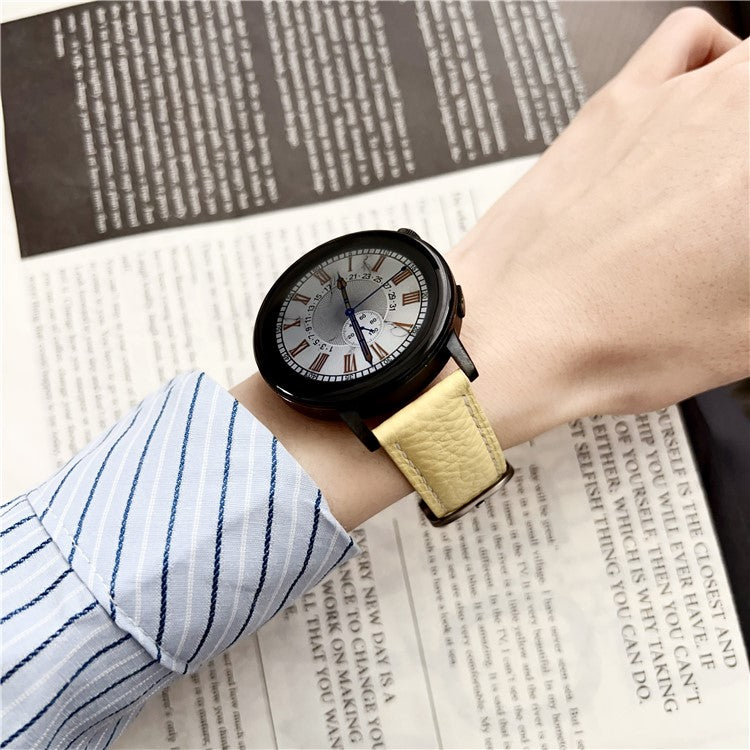 Personalisera din smartklocka med detta armband i högkvalitativt läder-Smartbandstore