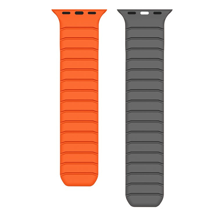 Magnetiskt silikonarmband för Apple Watch – bekvämt, justerbart och stilrent