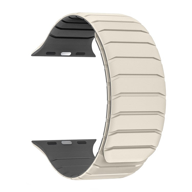 Magnetiskt silikonarmband för Apple Watch – bekvämt, justerbart och stilrent
