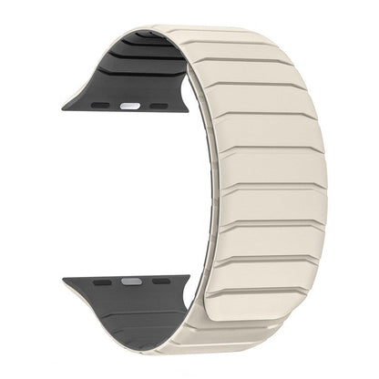 Magnetiskt silikonarmband för Apple Watch – bekvämt, justerbart och stilrent
