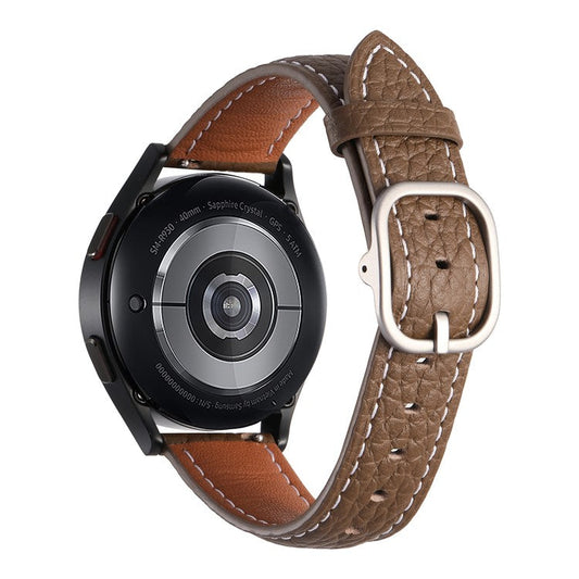 Gør din smartwatch personlig med denne rem i høj kvalitet læder