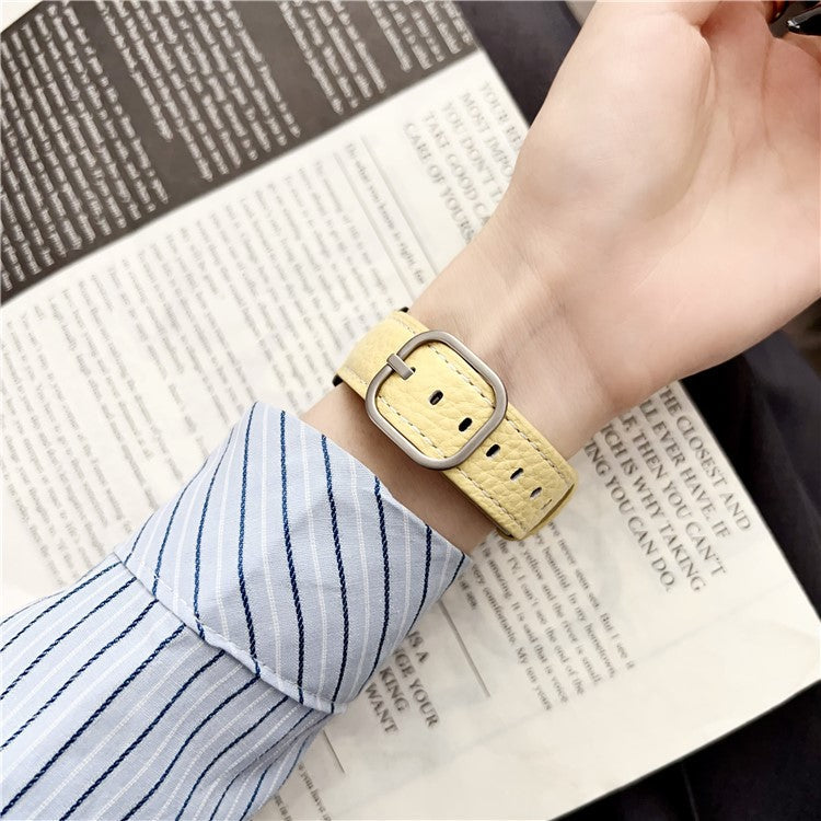 Personalisera din smartklocka med detta armband i högkvalitativt läder-Smartbandstore