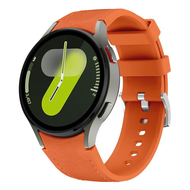 Silikon-läderarmband – för Samsung Galaxy Watch-serien-Smartbandstore